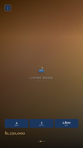 Story frame 2 — Property price and key stats